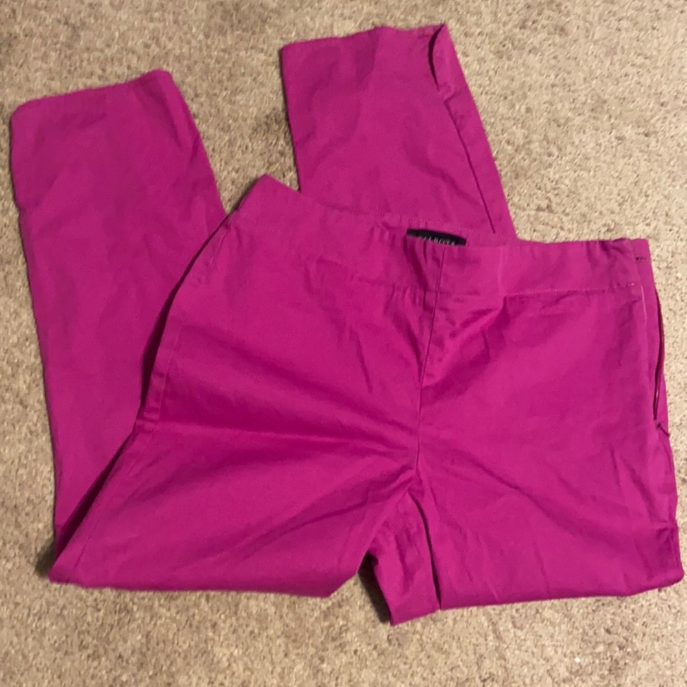 Talbots Heritage ankle pants pink size 4